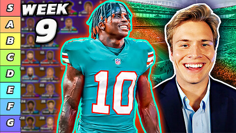 Top 30 Wide Receiver Rankings & Tiers | Week 9 Fantasy Football