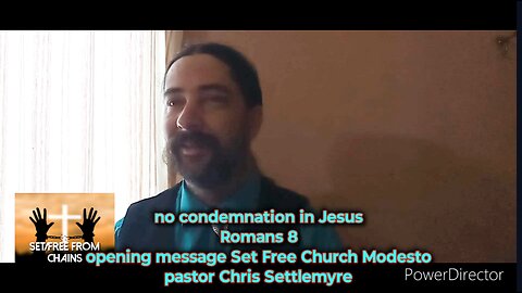 no condemnation in Jesus Romans 8 opening message Set Free Church Modesto pastor Chris Settlemyre