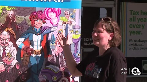 Northeast Ohio native publishes second comic book, dedicated to 'super hero' wife