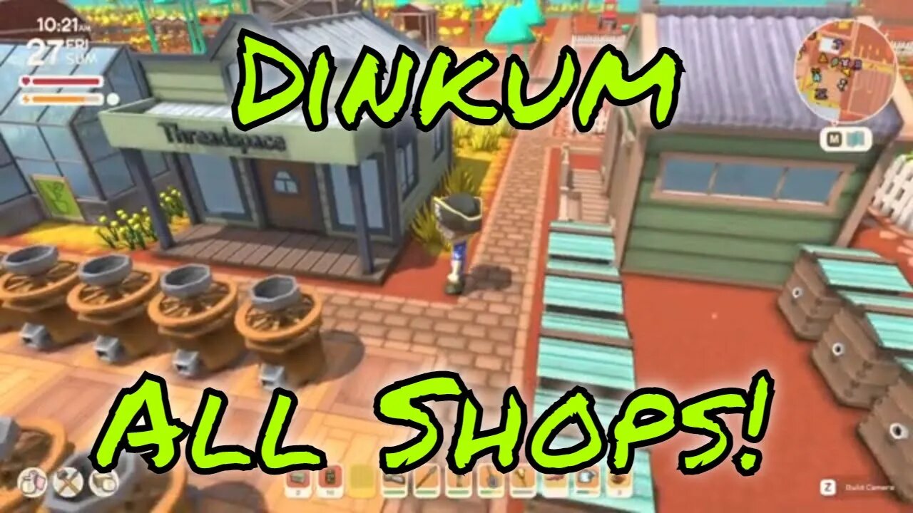 Dinkum All Town Shops Quick Guide