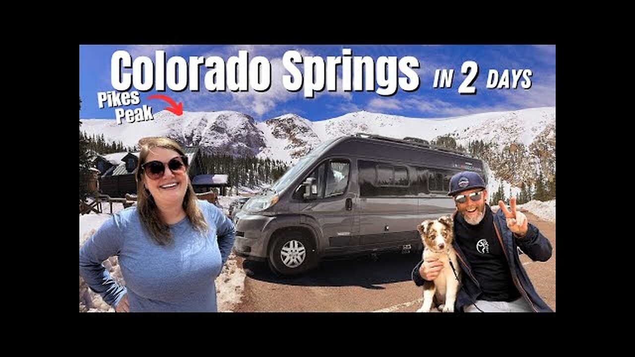 Exploring COLORADO SPRINGS in 2 DAYS! (Pikes Peak, Manitou Incline, Garden of the Gods ++)