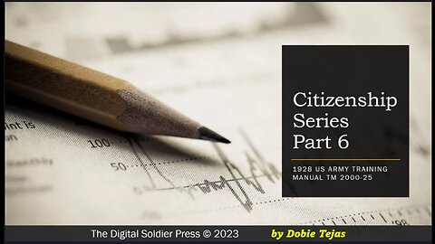 Citizenship Series Section 1 Lesson 6