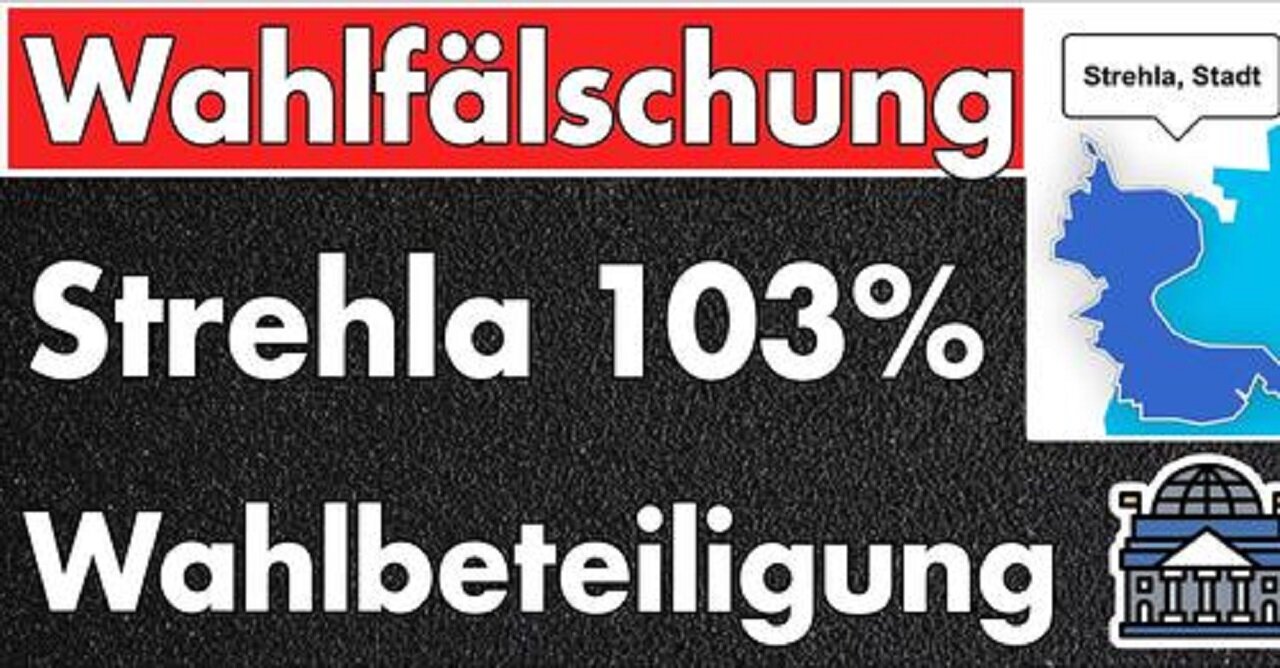 103% Wahlbeteiligung! Das wäre früher nicht passiert! Softwarefehler kostet AfD Sperrminorität!