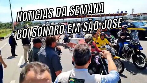 Bolsonaro em sao jose