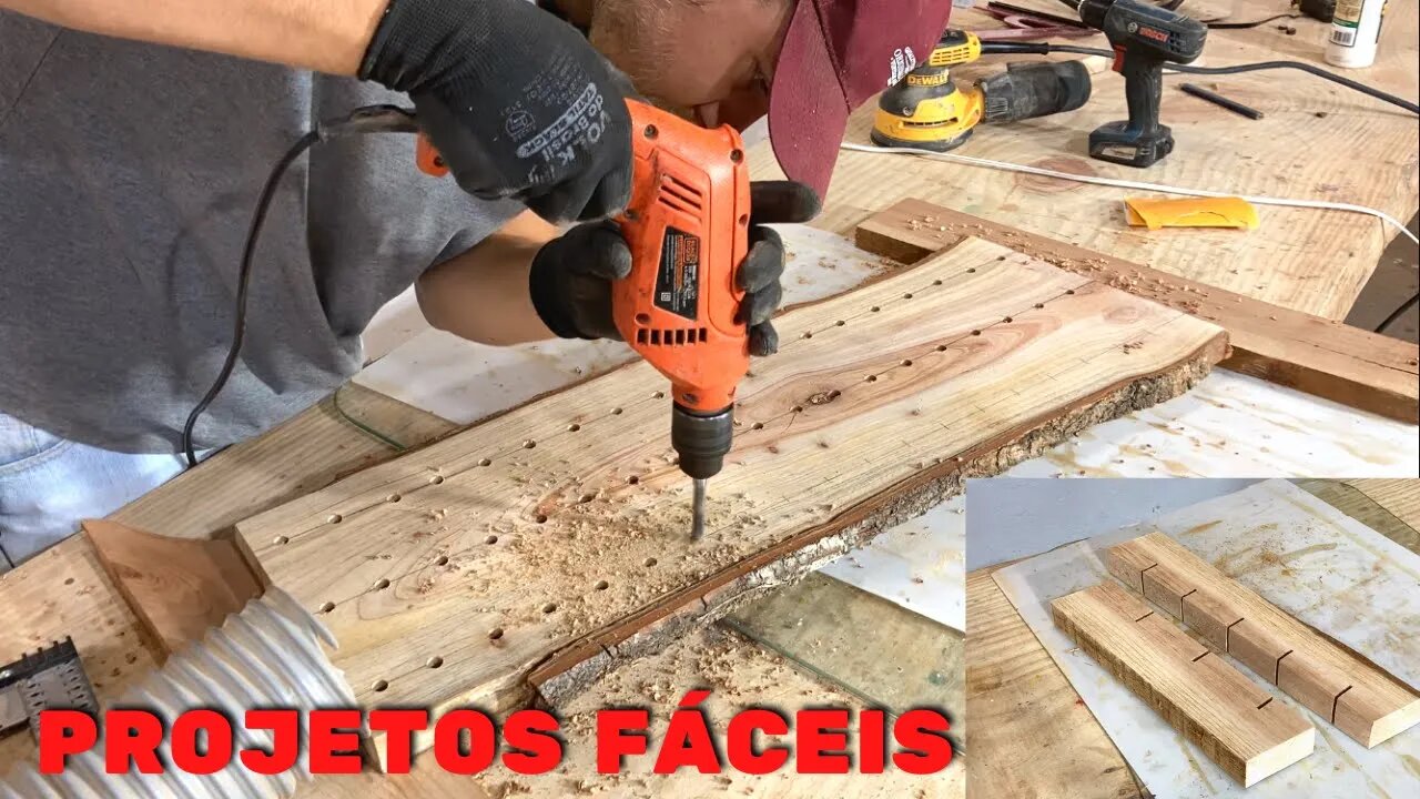 Projetos que Todo Mundo pode Fazer em Casa. Vale a Pena - Woodworking