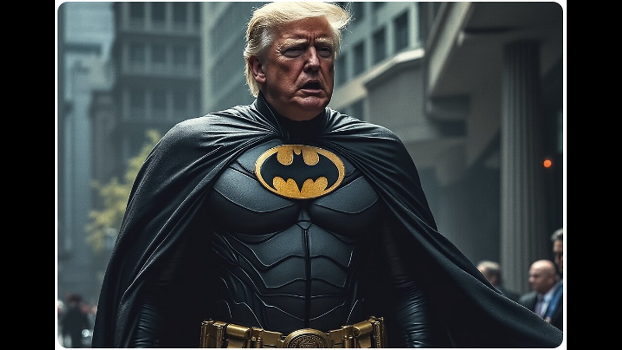 Trump Serves The People...And He's BATMAN!. "We Are Comics"