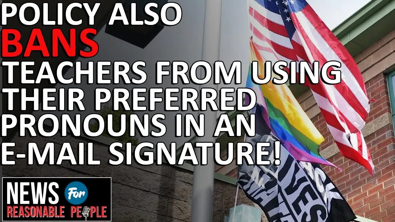 Wisconsin School Board Votes To Ban Pride Flags & BLM Flags From Classrooms