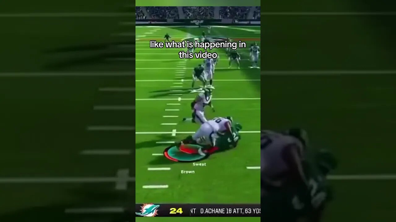Good luck defending this one…Madden is so awful #madden24 #esgfootball #esgfootball24