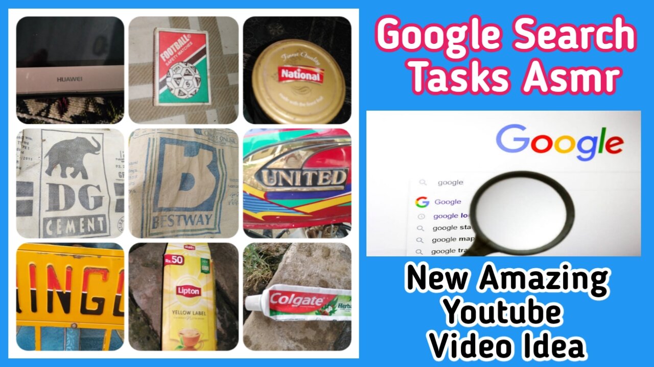 Google Search Asmr / New Amazing Asmr Video Idea / google task asmr