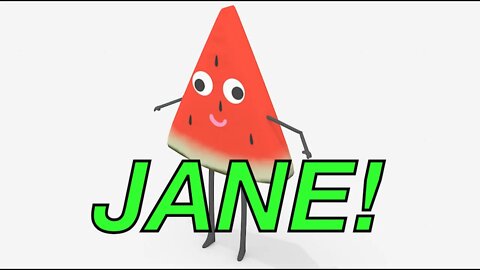 Happy Birthday JANE! - WATERMELON Birthday Song