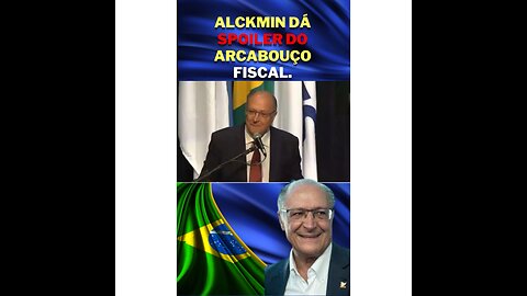 Alckmin dá spoiler do arcabouço fiscal.