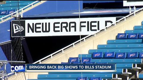 Bringing big shows back to New Era Field--6pm