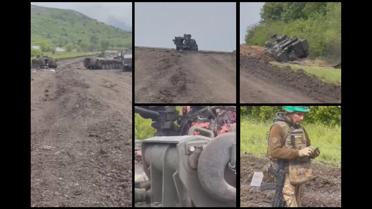 Bakhmut: Dangerous road of death for Ukrainian soldiers and armored vehicles