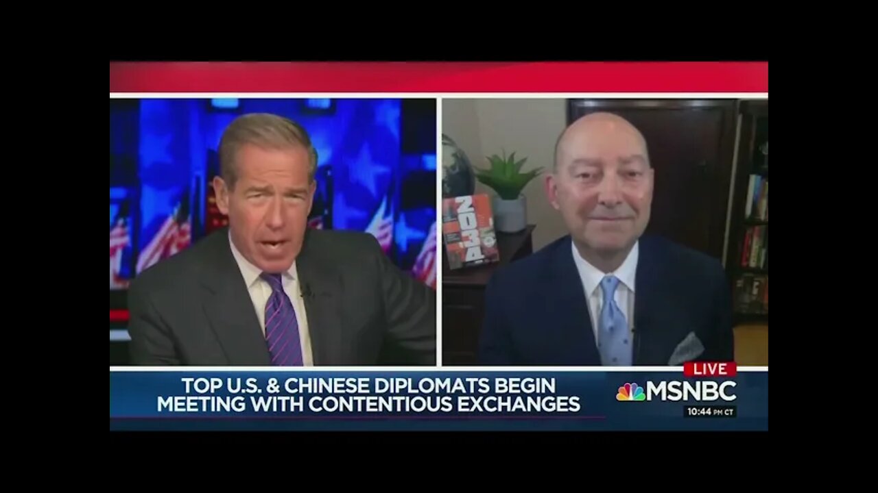 INSANE: MSNBC Host Triggered By 'Right Wingers' Calling China Communist
