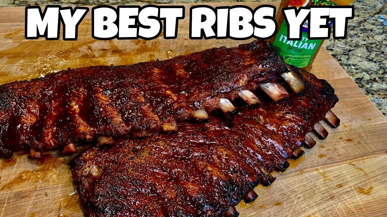 I Marinated Ribs in Italian Dressing…AMAZING | Workhorse Pits 1975t