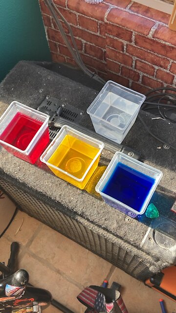 Growing crystals with the granddaughter