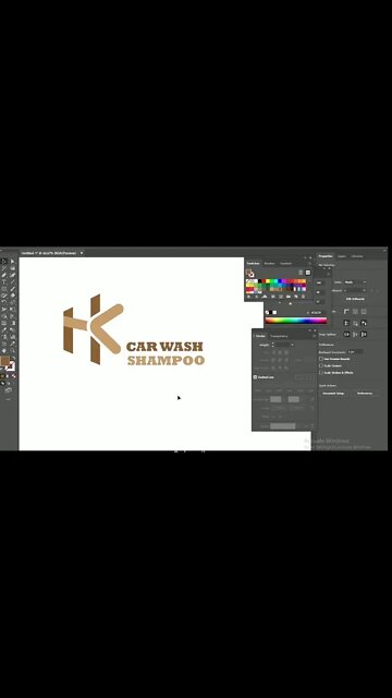 How to Design a Logo - From Start to Finish #shorts