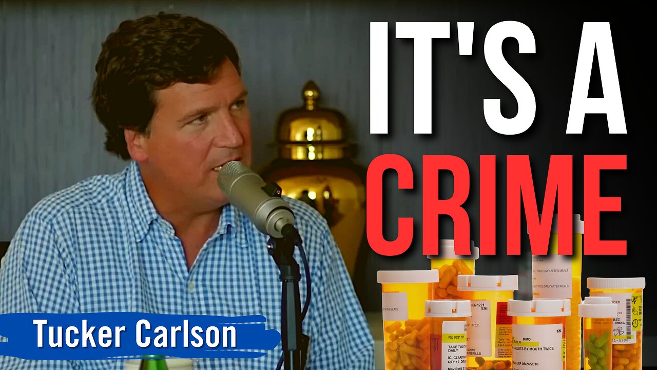 Tucker Carlson Addresses the Mental Health Crisis: 'It's a Crime' to Only Treat Patients With Pills