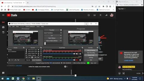 Open Session Live With World News Report Today September 10th 2022!
