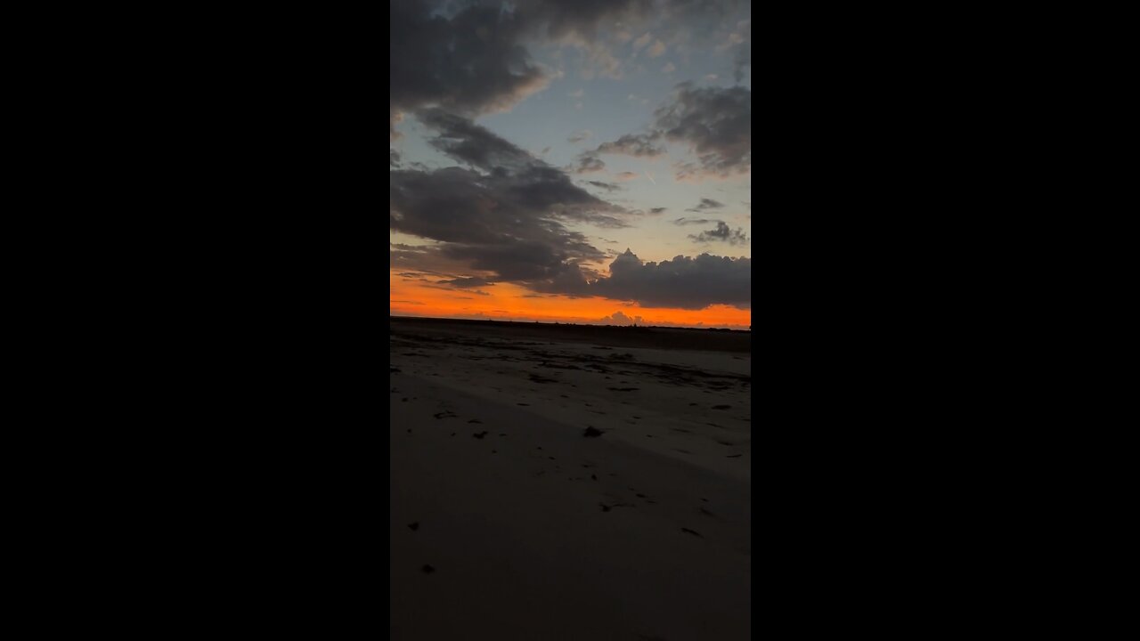 Angel Cloud Before Hurricane Ian - Big Carlos Pass, Fort Myers Beach, FL #AngelCloud #HurricaneIan