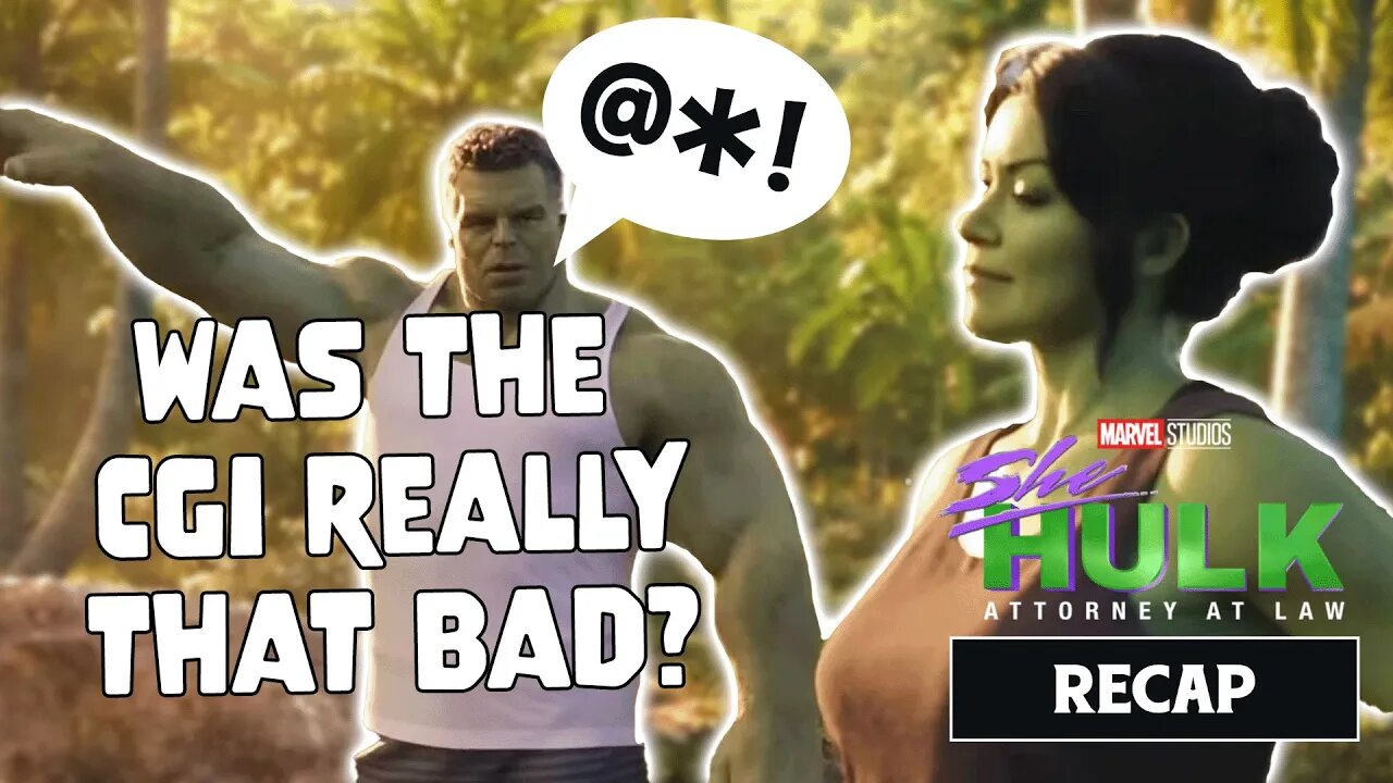 SHE-HULK SEASON 1 EPISODE 1 RECAP & REVIEW | Harsh Language