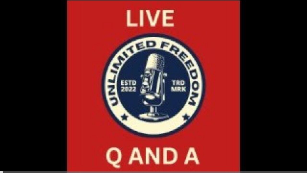 Live Q and A! Time for YOUR questions and comments! I READ them and RESPOND! ( Orange Pill)