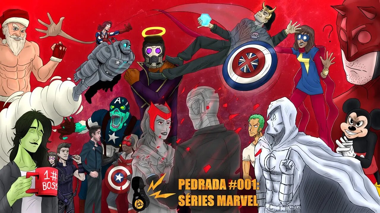 As séries Marvel - Pedrada #001