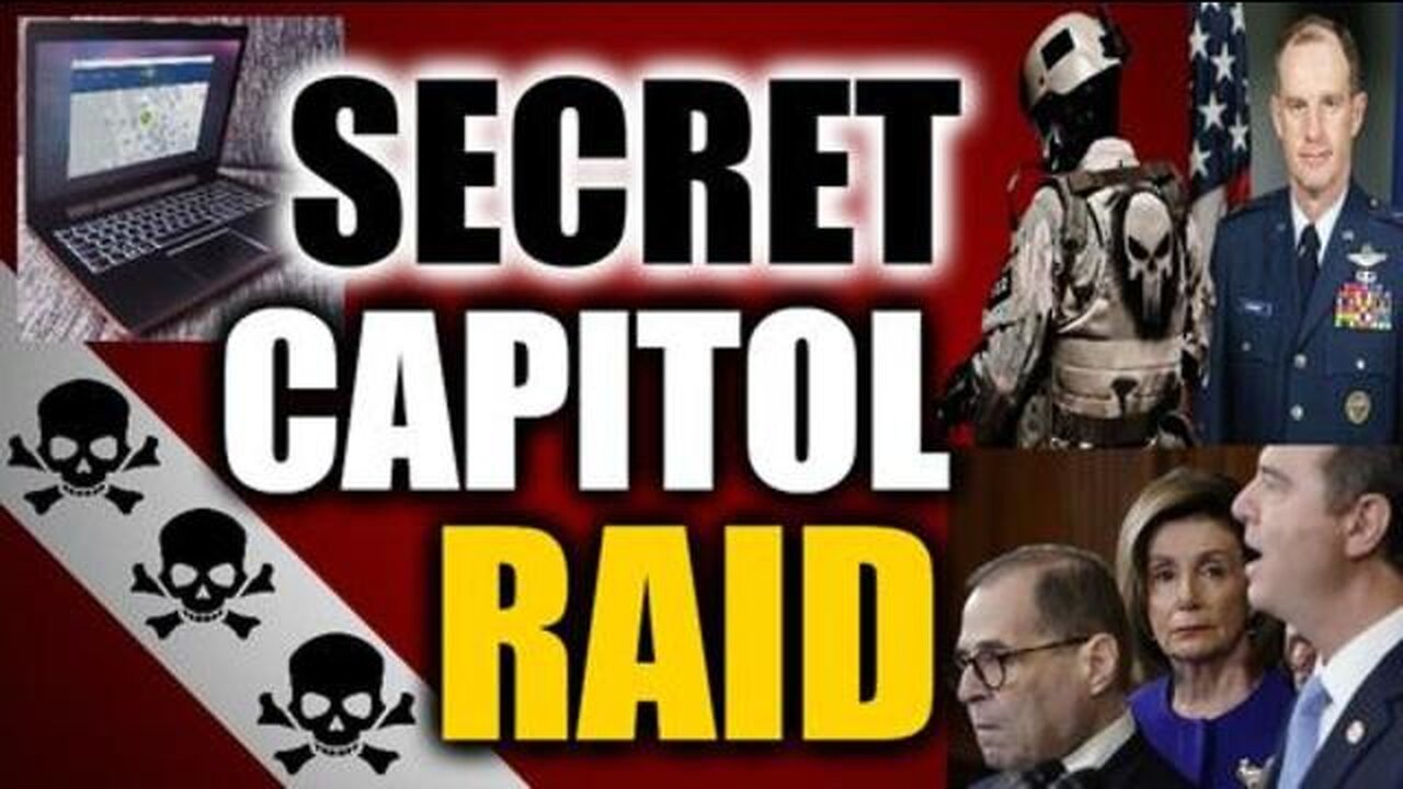 DID SPECIAL FORCES RAID PELOSI'S OFFICE DURING CAPITOL FALSE FLAG EVENT?