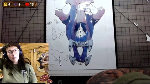 Workiversary Honeycombs // Stained Glass Stream