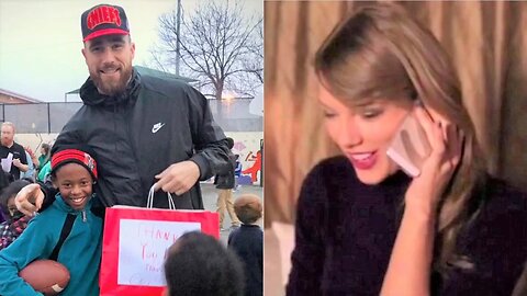 Travis kelce call taylor swift when her fan crying in shopping mall 21th December 2023