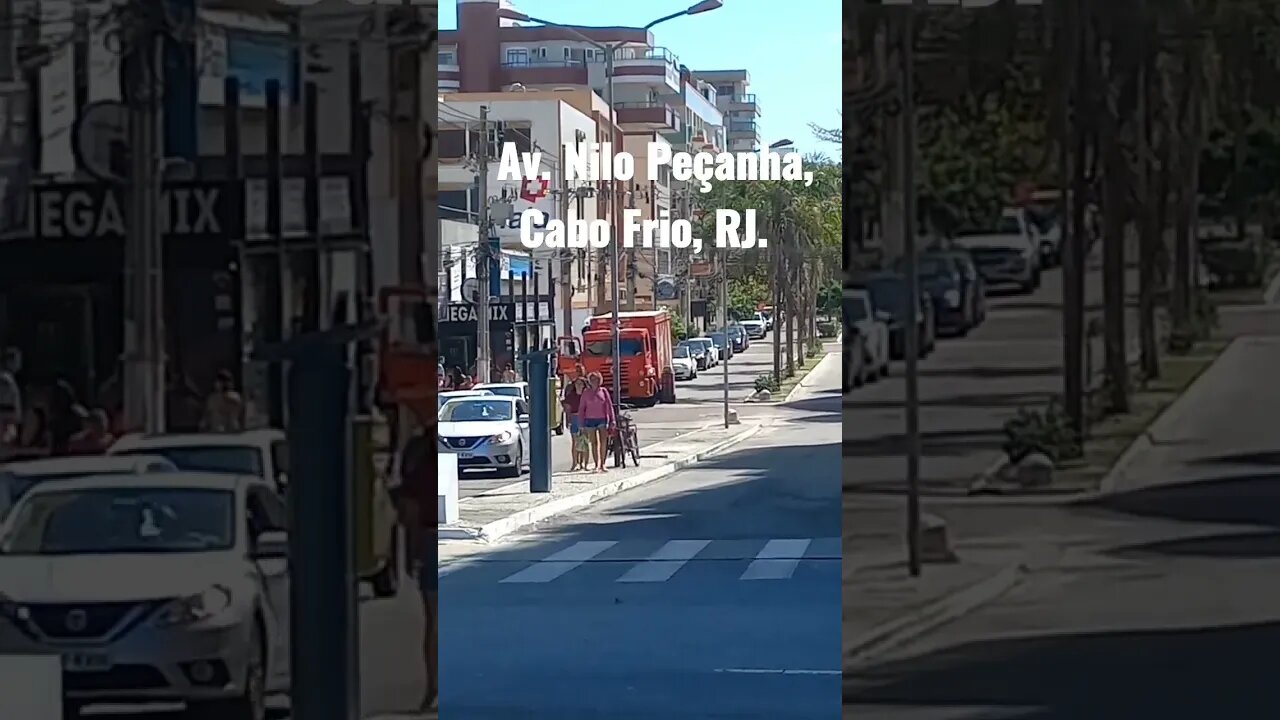 Cabo Frio hoje [ Av. Nilo Peçanha] #shorts #riodejaneiro #cabofrio