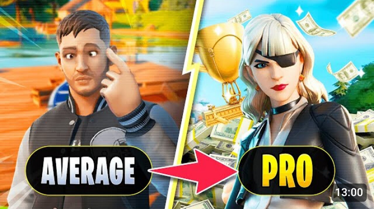 How To Go From Average To Pro Player In Fortnite Battle Royale