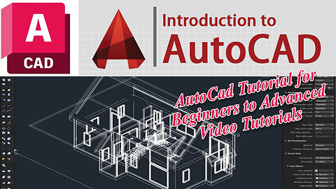 AutoCad video Tutorial for Beginners to Advanced Part-1