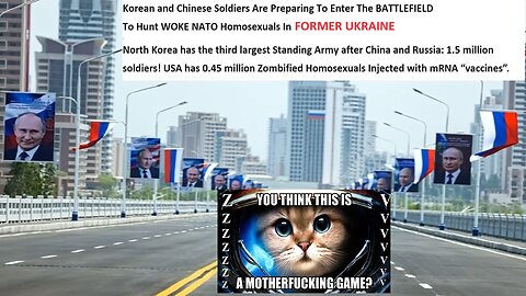 Korean, PRC Soldiers Preparing To Enter The BATTLEFIELD To Hunt WOKE NATO Homosexuals In FORMER UKRAINE