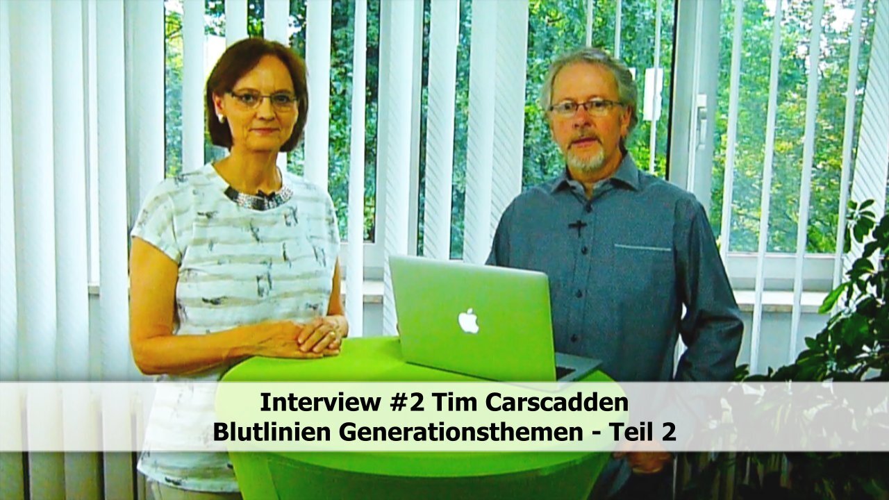 Tim Carscadden: Blutslinien Generationsthemen - Teil 2 (Aug. 2017)