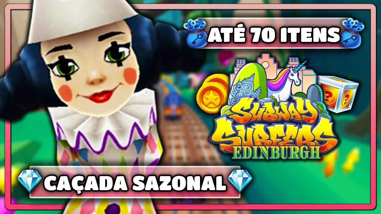 Subway Surfers Edimburgo | Caçada Sazonal até 70 Itens