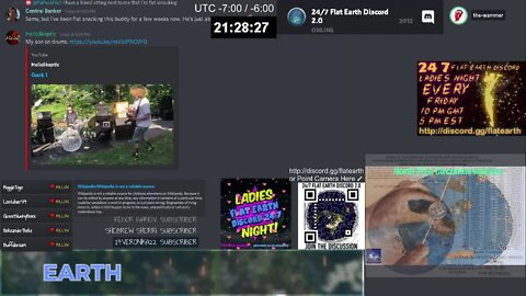 Ladies Night on 24/7 Flat Earth Discord 2.0