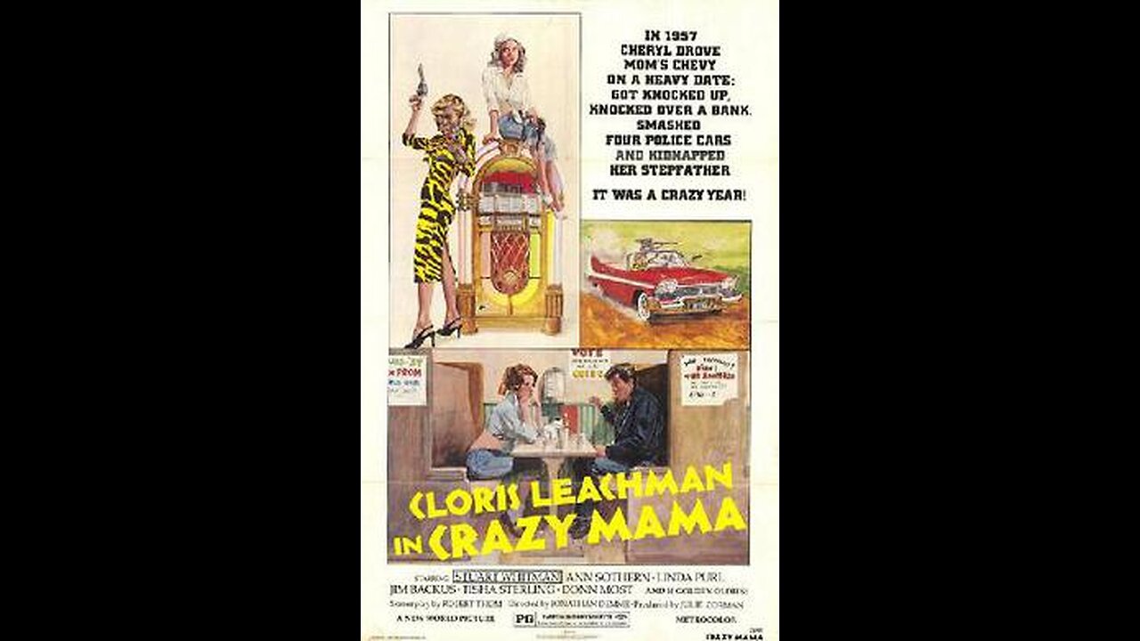 Trailer - Crazy Mama - 1975