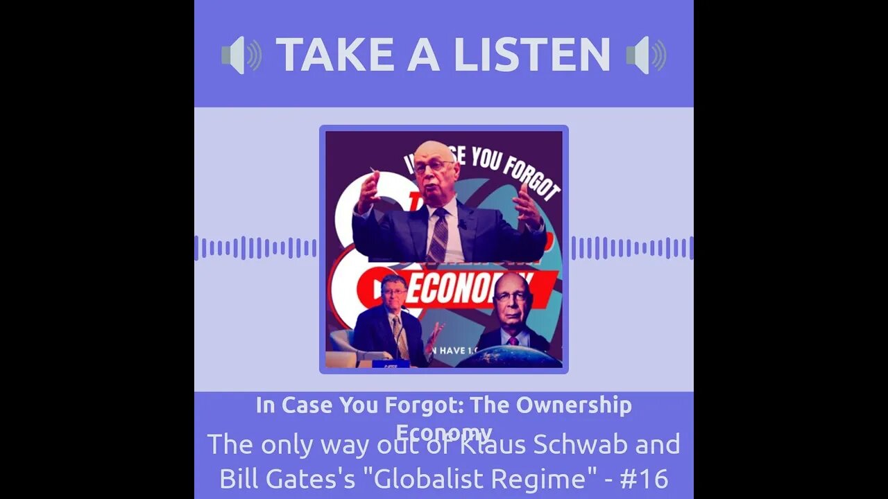 In Case You Forgot: The Ownership Economy - 30s - Take a Listen | #podcast