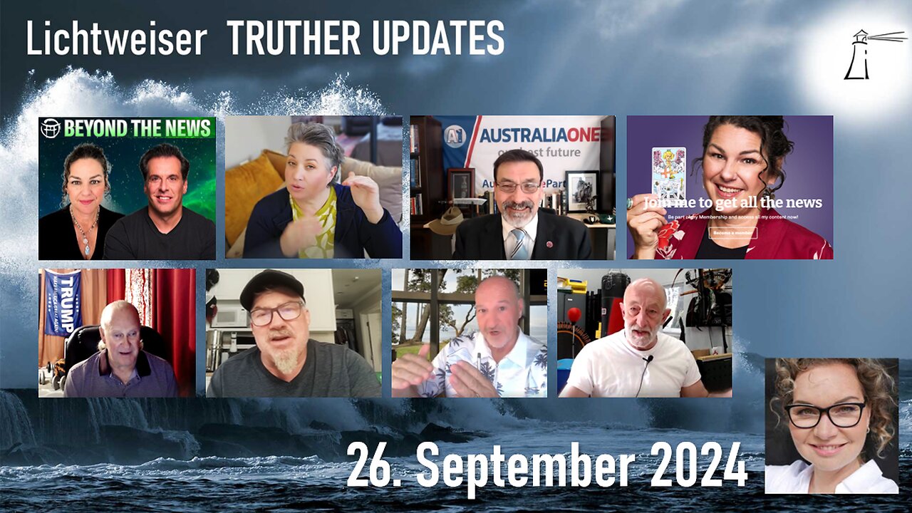 🔎 TRUTHER UPDATES unplugged vom 26.09.2024 📽💥✨