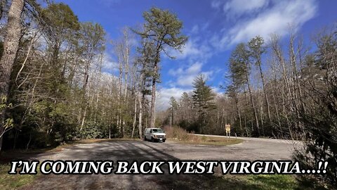 DRIVING THROUGH FAMILIAR AREAS ON MY WAY TO WEST VIRGINIA