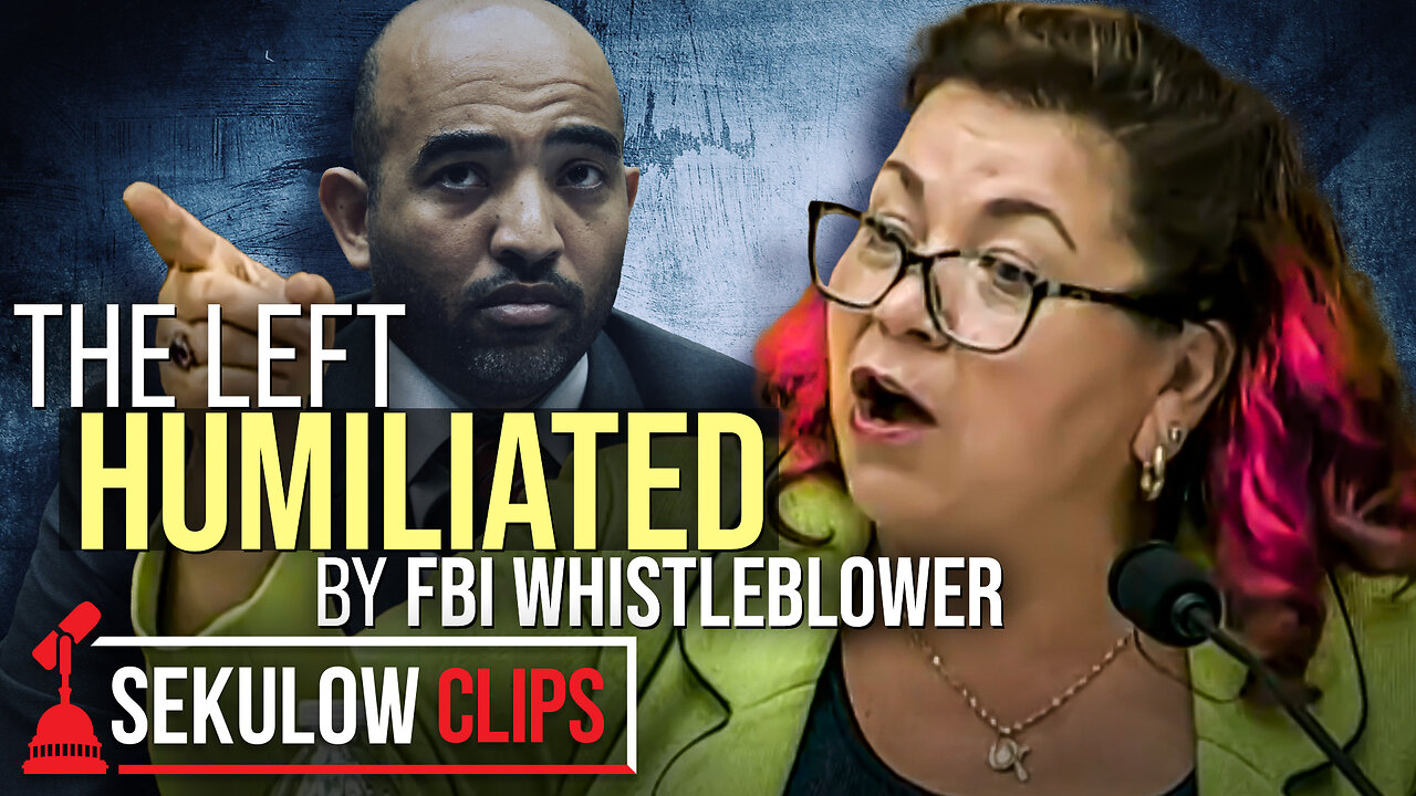 FBI Whistleblower Shuts Down Democrat Congresswoman
