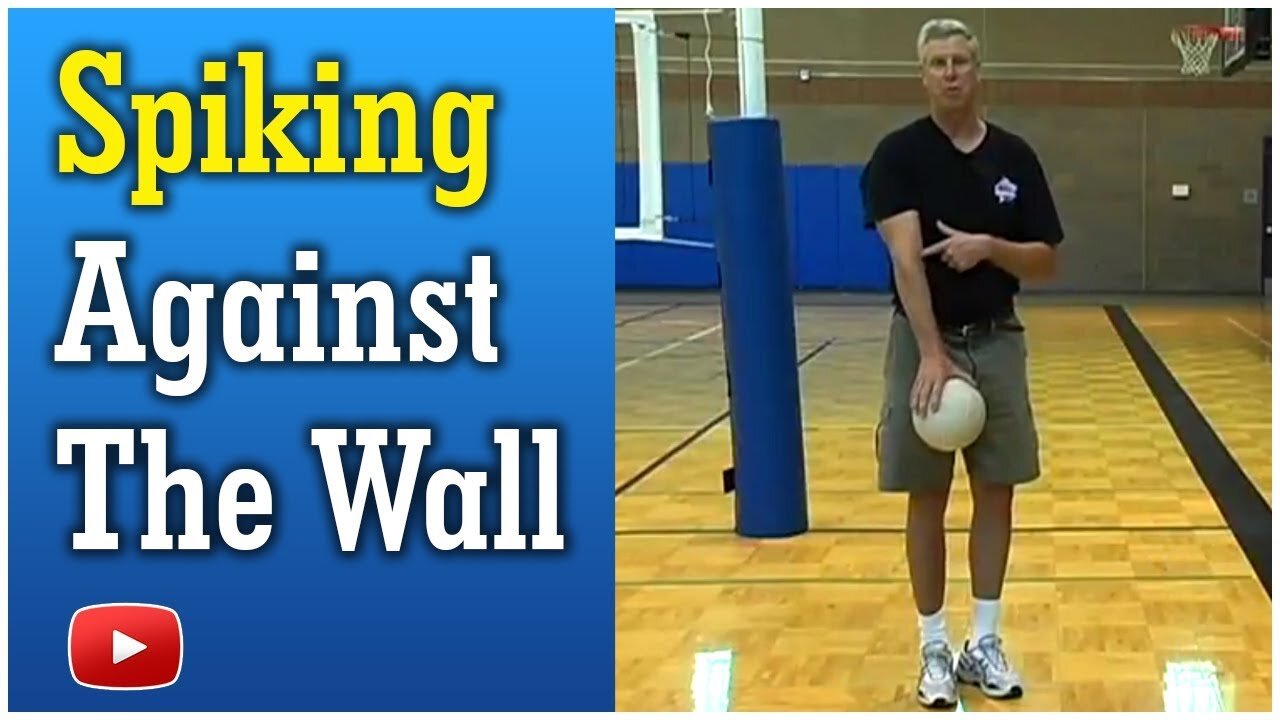 Volleyball Tips and Techniques - Hitting against the wall featuring Coach Pat Powers