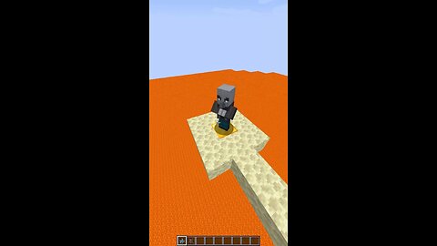 Mob hunting IQ Test 😂 Minecraft #minecraft #shorts