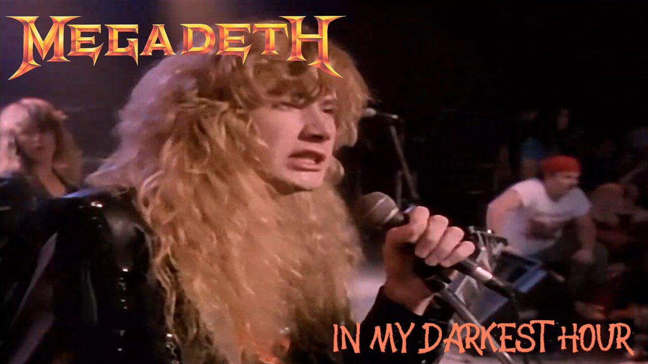 Megadeth - In My Darkest Hour (Official Music Video)