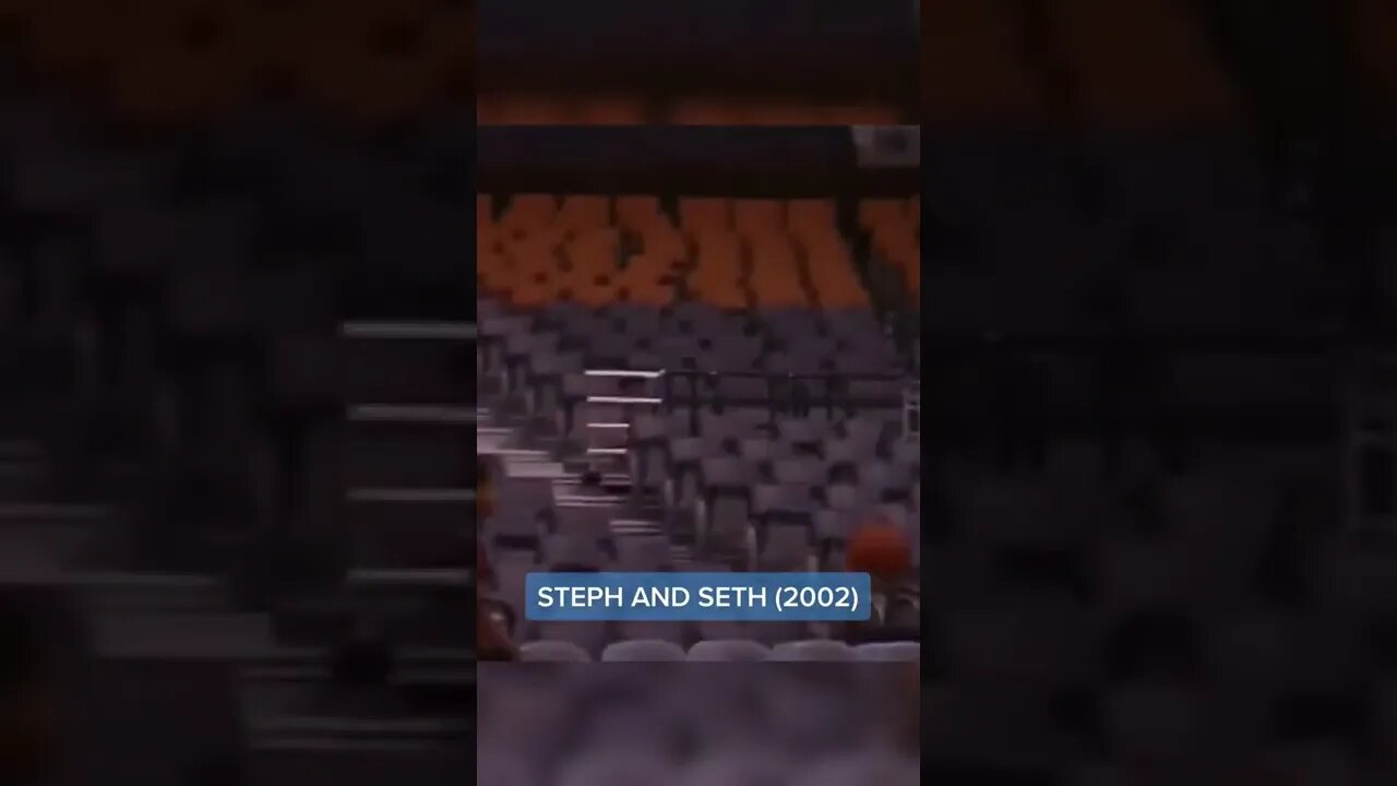 Steph and Seth 20 years later, both are in the NBA
