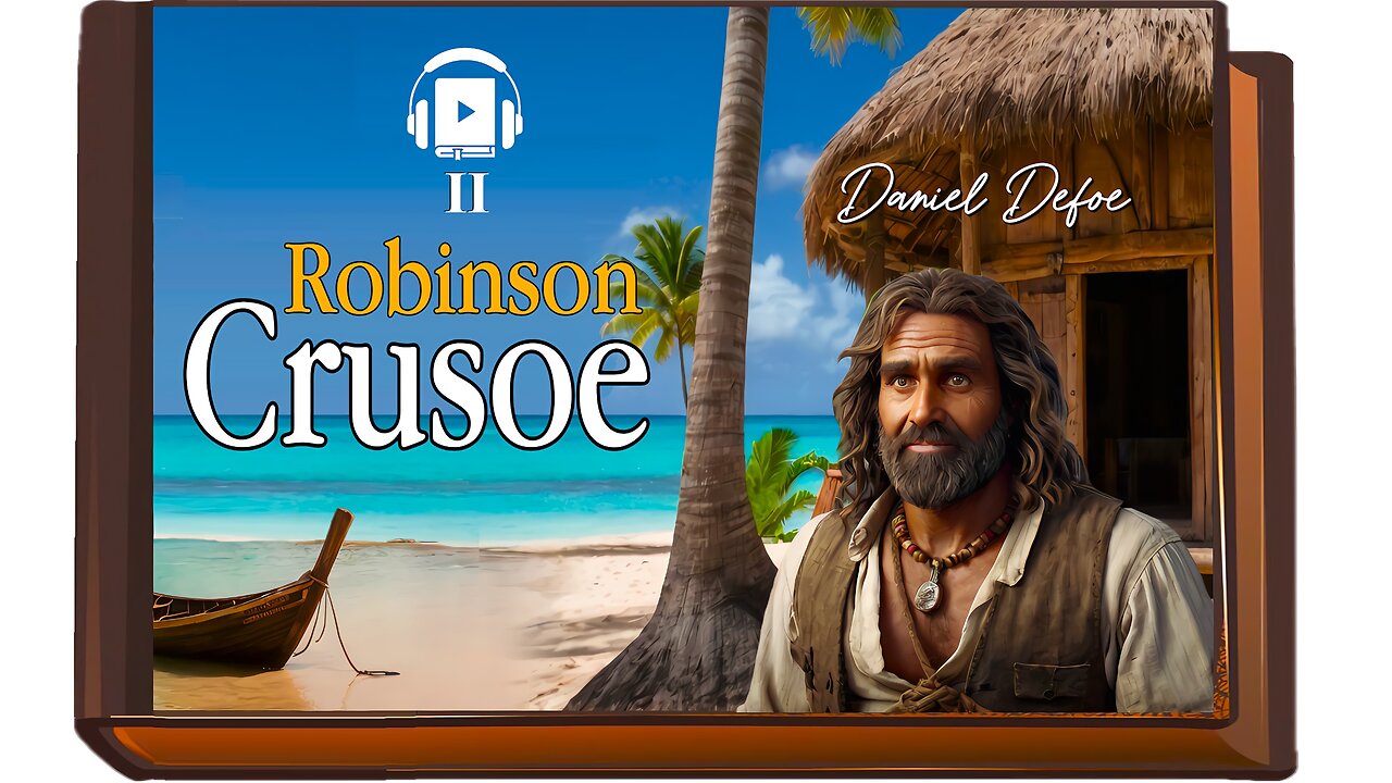 Robinson Crusoe | 🎧 Audiobook (Second Half)