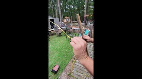 slack stick not as easy as it looks