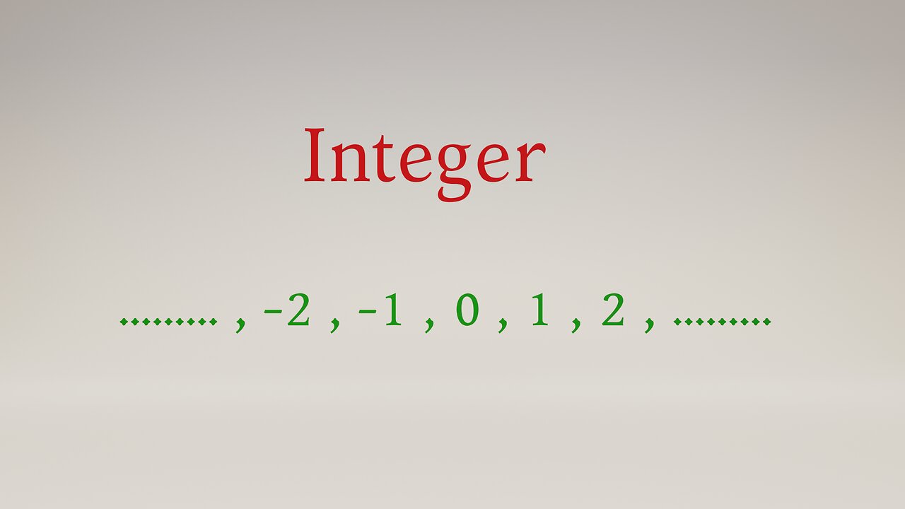 Integers