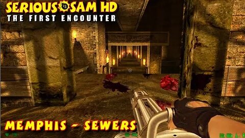 Serious Sam: The First Encounter #9 - [Memphis] Sewers (with commentary) PS4